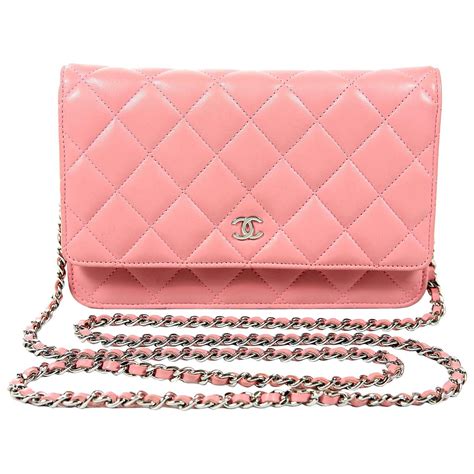 chanel pink wallet on a chain|chanel wallet on chain preis.